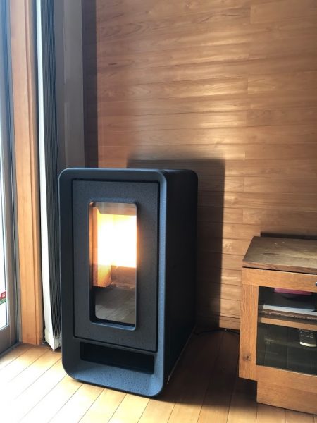 愛知県ペレットストーブ設置 山本製作所OU